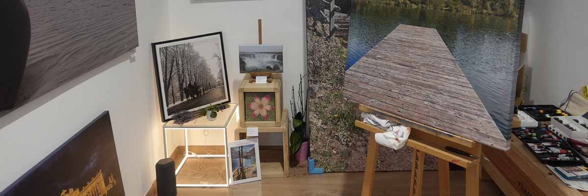 Fotografische Acrylmalerei aus Wien
